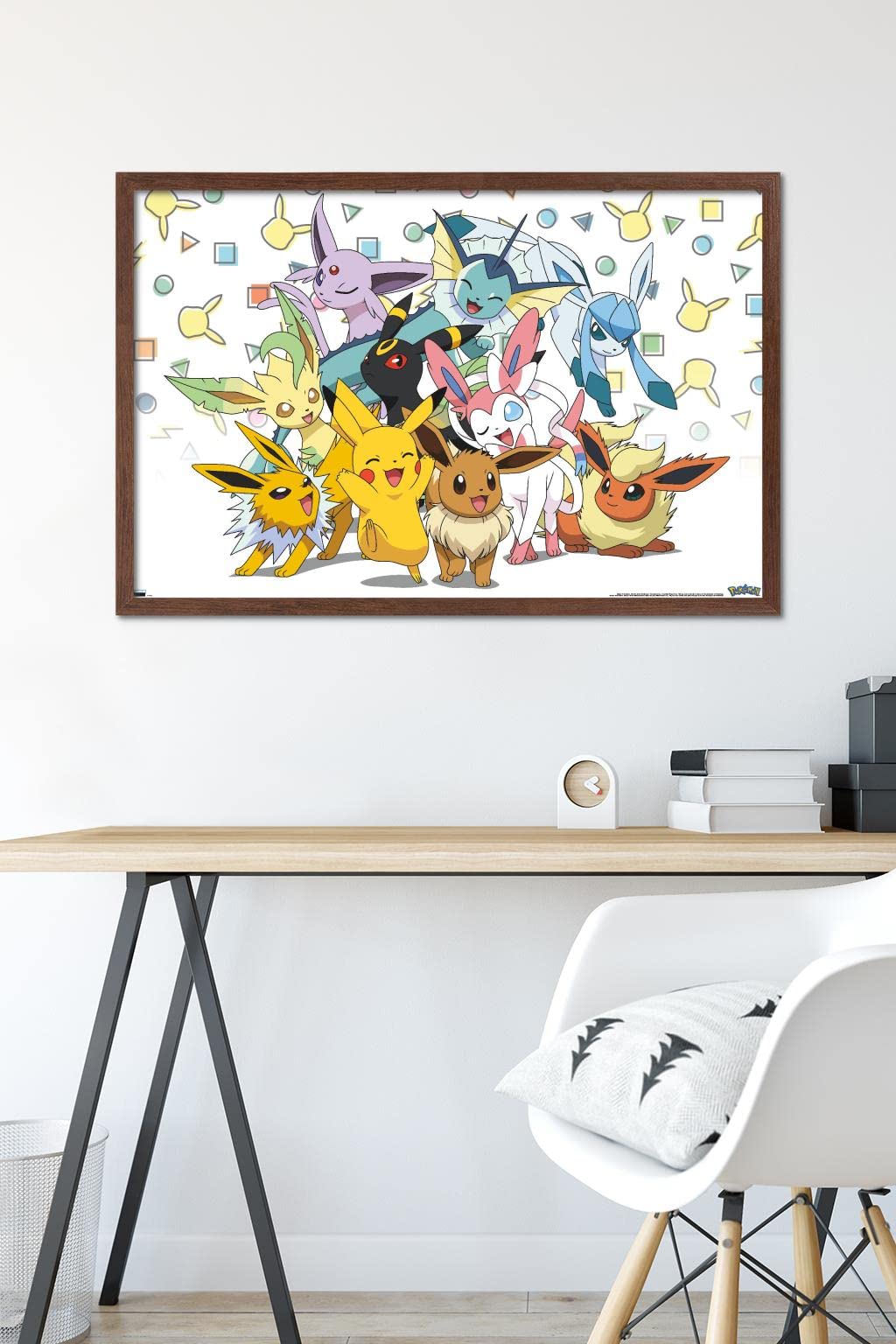 Amazon.co.jp: Trends International ポケモンピカチュウ、イーブイと